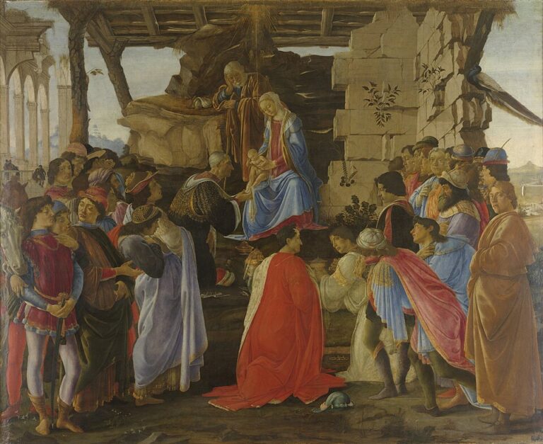Müneccim Kralların Tapınması / Adoration of the Magi — Sandro Botticelli Sandro Botticelli, Adoration of the Magi / Müneccim Kralların Tapınması,