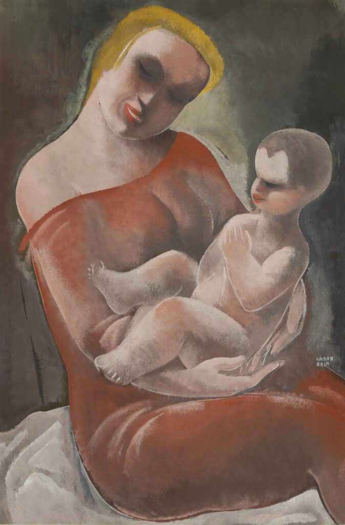 Béla Kádár, Mother and Child, Béla Kádár, Mother and Child,