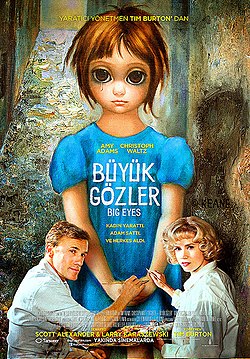 Büyük Gözler / Big Eyes — Tim Burton (2014) Film Afişi