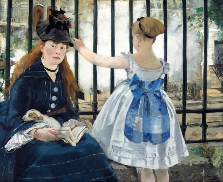 Demiryolu / Le Chemin de fer / The Railway — Édouard Manet Édouard Manet, Le Chemin de fer / The Railway / Demiryolu, 1873