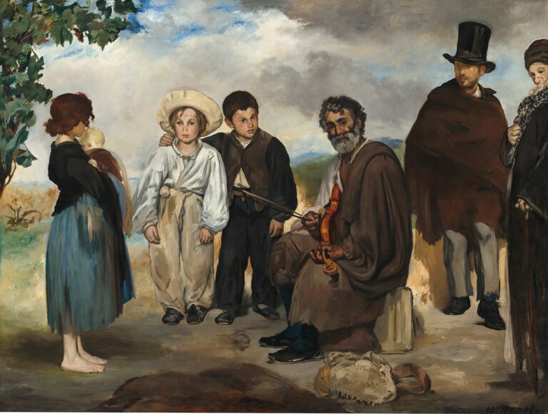 The Old Musician: Manet