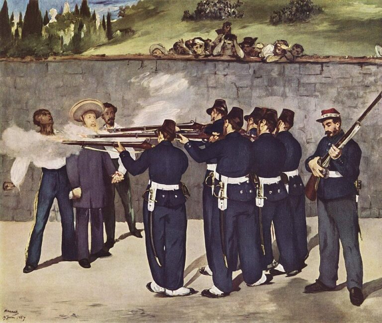 Édouard Manet, The Execution of Emperor Maximilian of Mexico / İmparator Maximilian’ın İnfazı, 1867