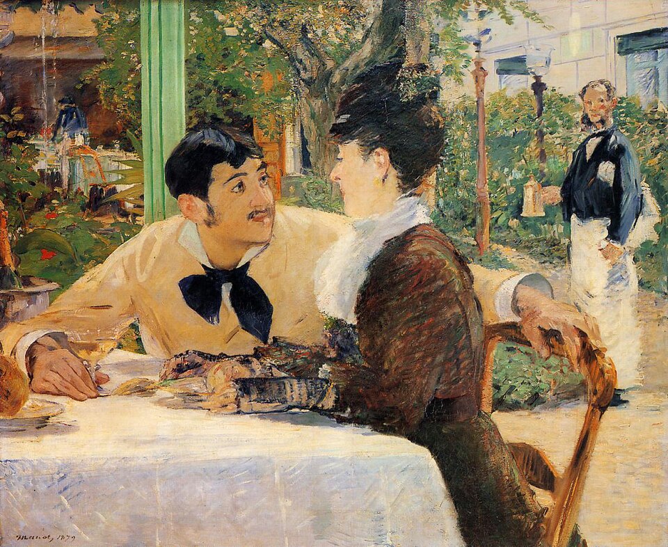 Édouard Manet, At the Père Lathuille Restaurant / Père Lathuille Restoranında, 1879