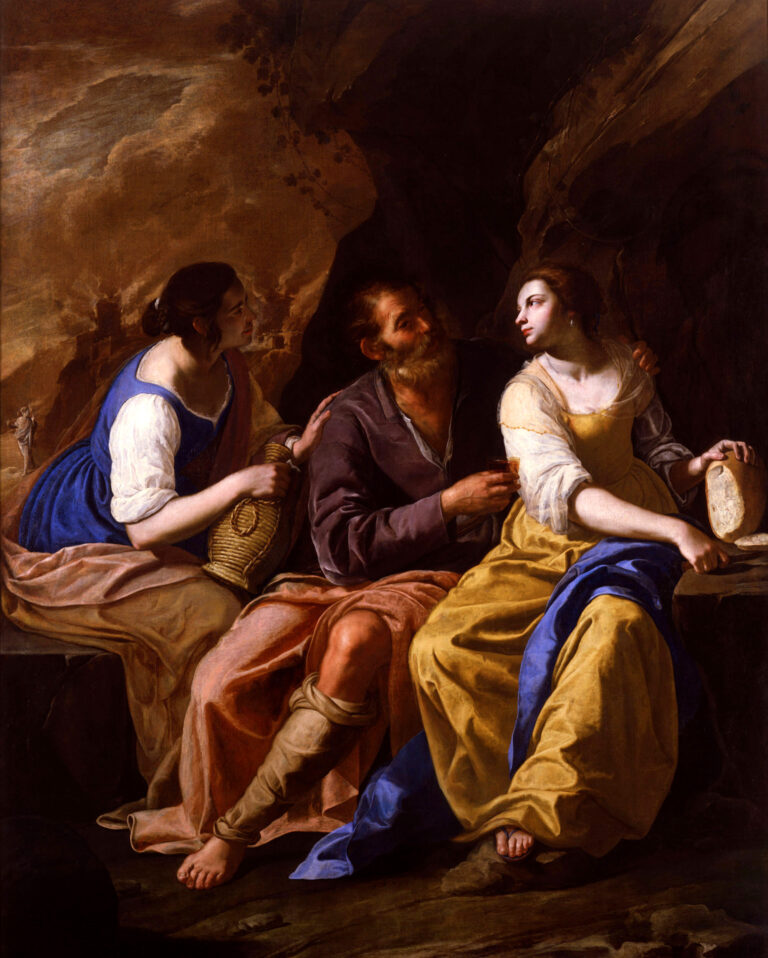Artemisia Gentileschi, Lot and His Daughters,