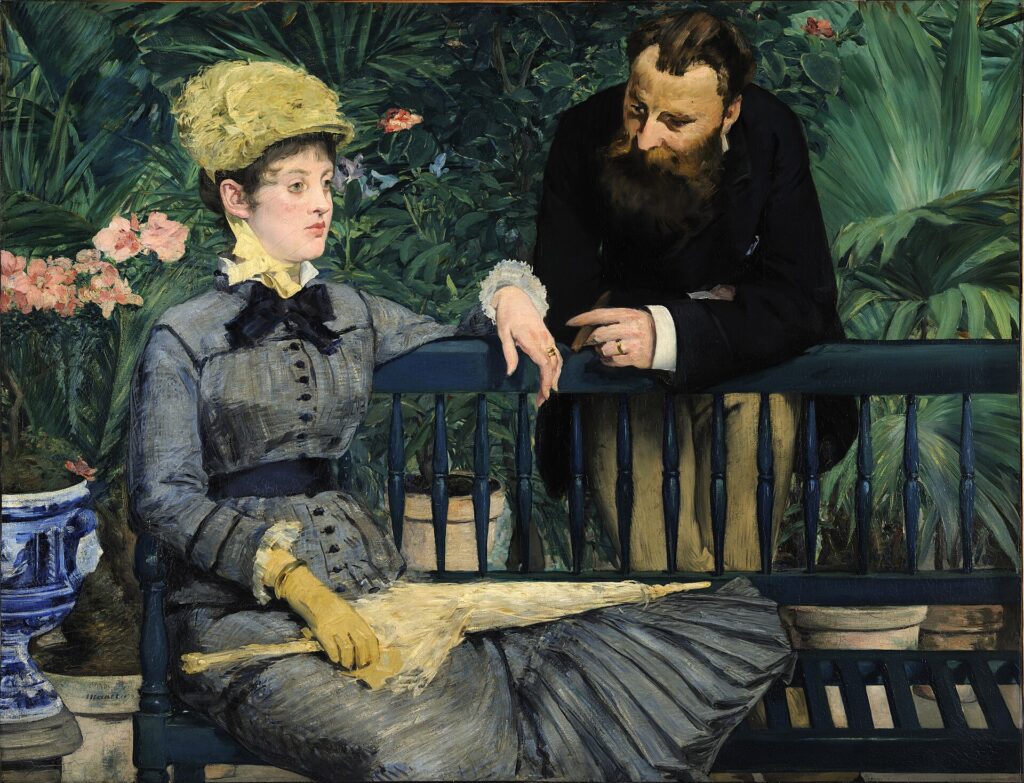 Édouard Manet, In the Conservatory / Kış Bahçesinde, 1879
