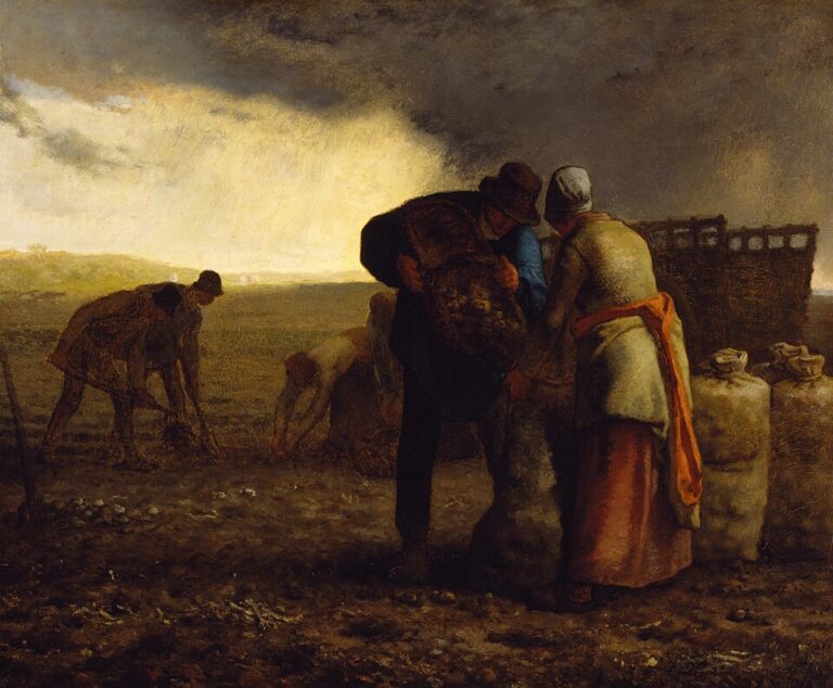 Jean-François Millet, The Potato Harvest /