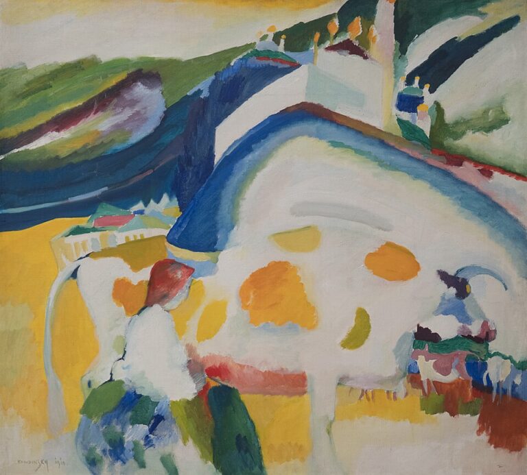 Wassily Kandinsky, The Cow / İnek,