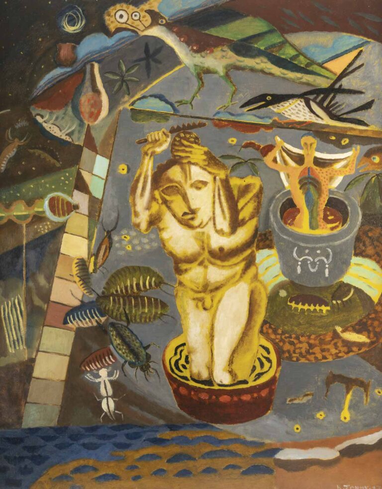 Sürrealist Kompozisyon / Surrealist Composition — Kristians Tonny Kristians Tonny, Surrealist Composition / Sürrealist Kompozisyon,