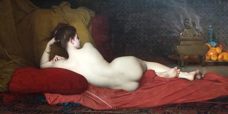 Jules Joseph Lefebvre, Odalisque / Odalık, 1874.