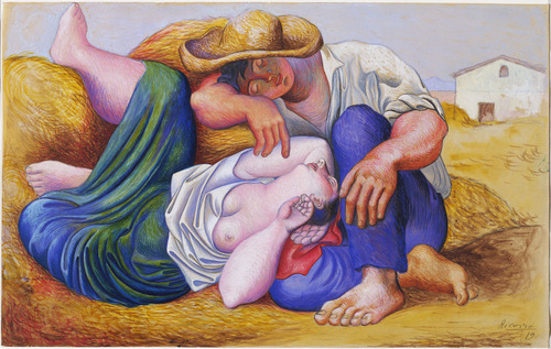 Pablo Picasso, Sleeping Peasants, 1919