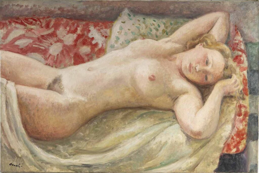Pierre Deval, Nude of a Woman / Kadın Nüsü,