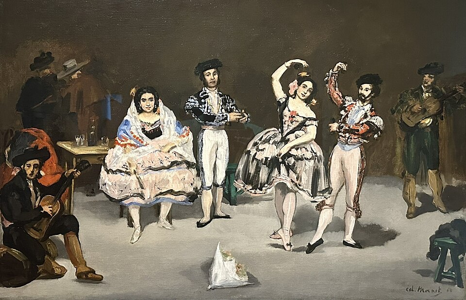 İspanyol Balesi / Spanish Ballet — Édouard Manet Spanish Ballet manet filomythos 1