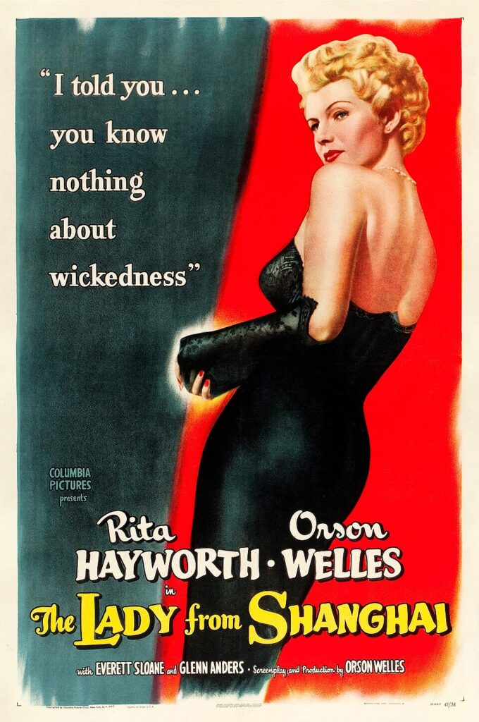 Şanghaylı Hanımefendi — Orson Welles - Film Afişi Şanghaylı Hanımefendi — Orson Welles - Film Afişi