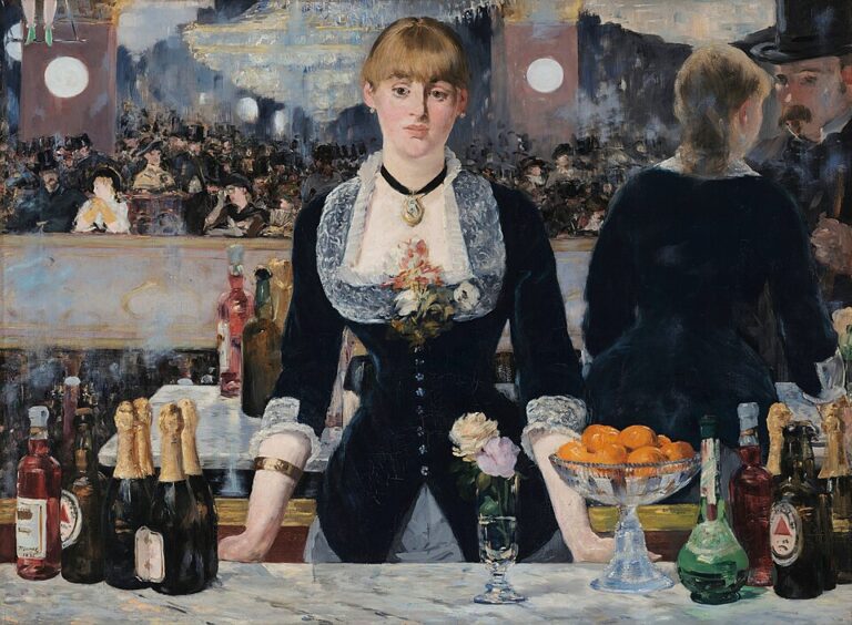 Édouard Manet, A Bar at the Folies-Bergère / Folies-Bergère’de Bir Bar, 1882