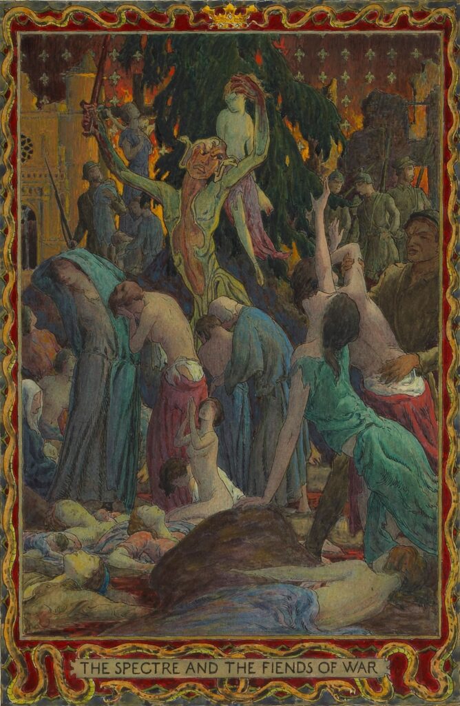 Charles Holloway, The Spectre and the Fiends of War / Savaşın Hayaleti ve İblisleri,