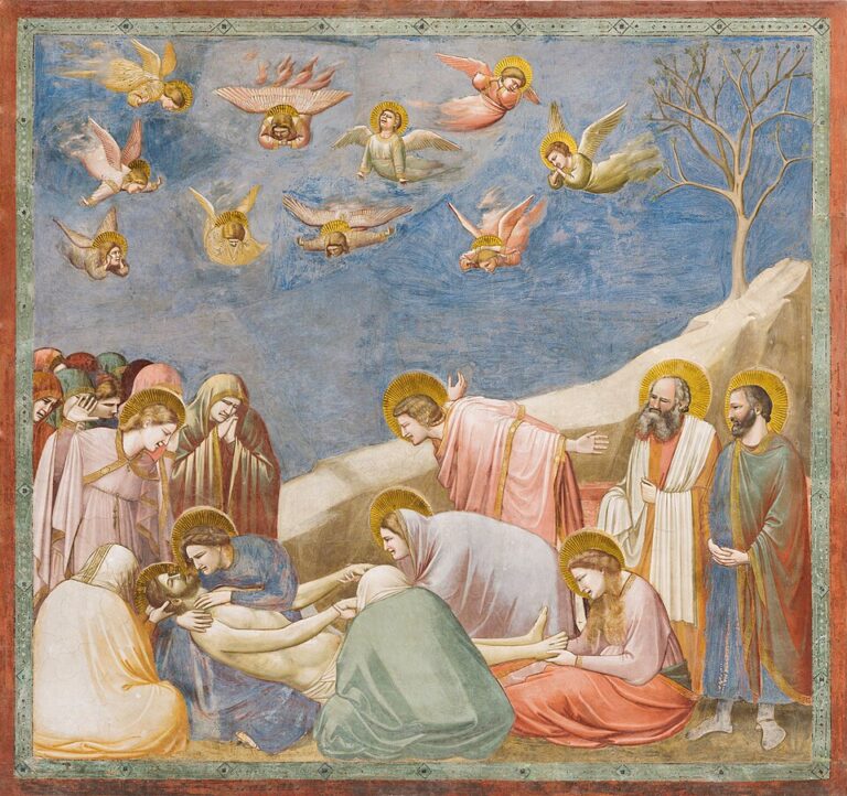 Giotto di Bondone, Compianto sul Cristo morto / Ölü İsa’ya Ağıt, yaklaşık 1304–1306