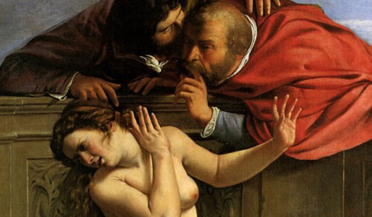 Artemisia Gentileschi — Susanna and the Elders / Susanna ve Yaşlılar (1610)