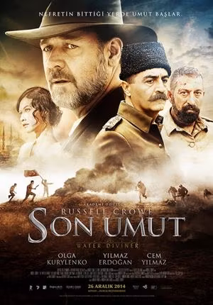 Son Umut / The Water Diviner — Russell Crowe (2014) Film Afişi