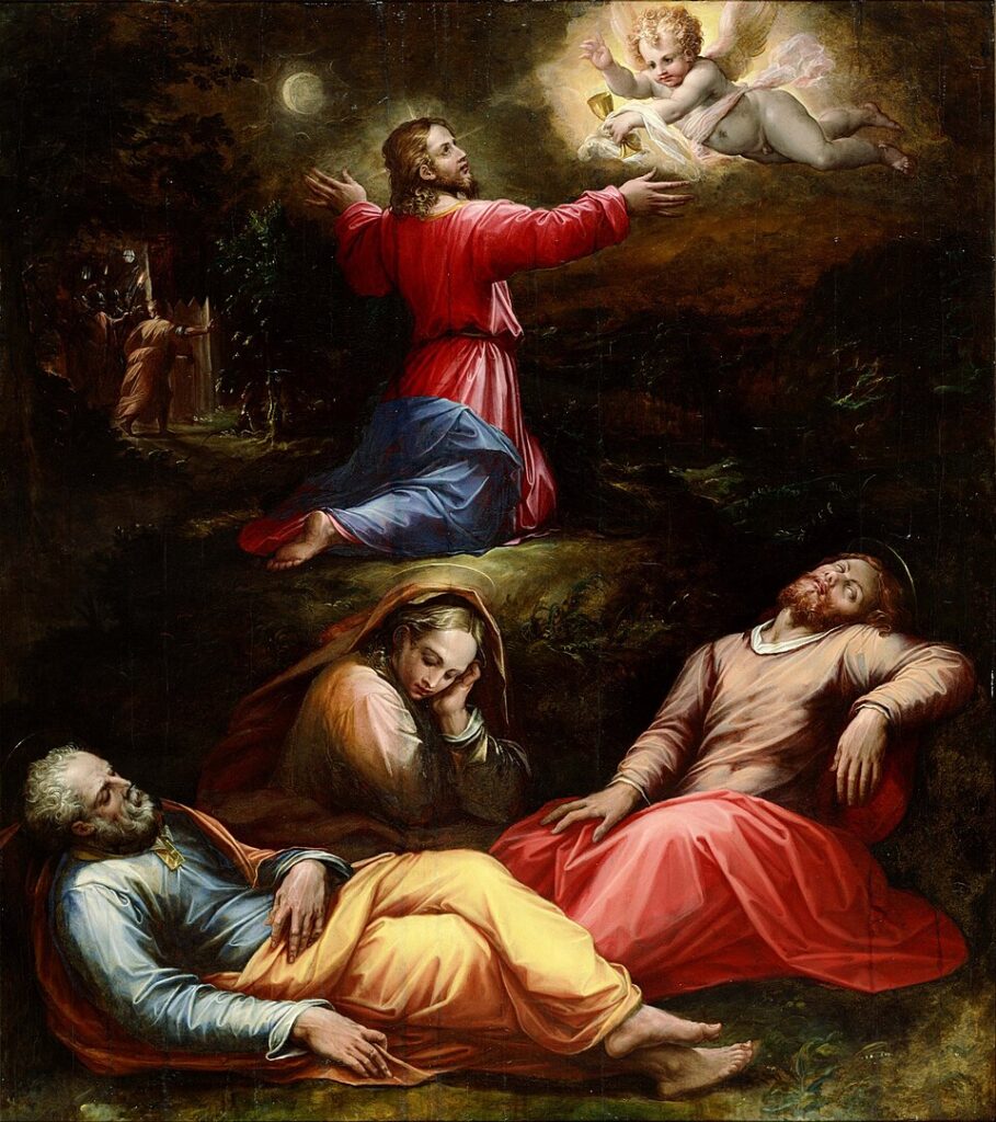 Giorgio Vasari, The Garden of Gethsemane / Getsemani Bahçesi, Giorgio Vasari, The Garden of Gethsemane / Getsemani Bahçesi,