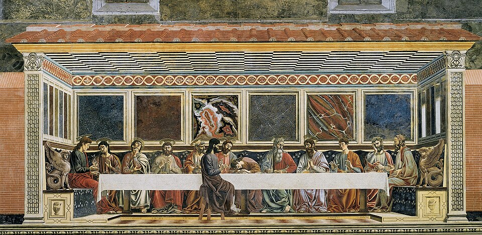 Andrea del Castagno, Son Akşam Yemeği / The Last Supper, 1447 civarı