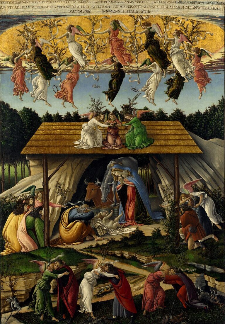 Sandro Botticelli Mistik Doğuş: Göksel Düzen ve Kurtuluş İmges