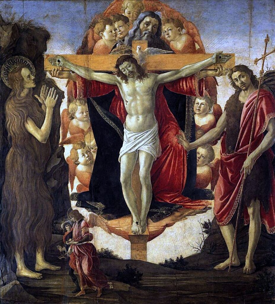Sandro Botticelli Kutsal Üçlü