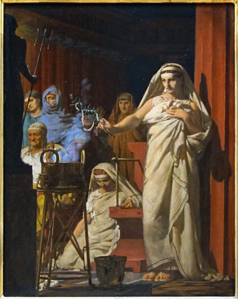 Neptün’e Yakarış / Invocation à Neptune — Jean-Jules-Antoine Lecomte du Nouÿ Lecomte du Nouÿ Neptün’e Yakarış: Zeytin Dalı ve Ritüel Sessizlik