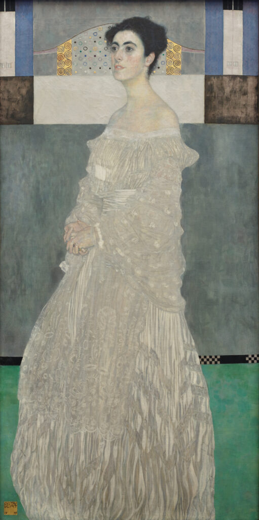 Gustav Klimt, Margaret Stonborough-Wittgenstein Portresi / Portrait of Margaret Stonborough-Wittgenstein, 1905, Viyana Sezessionu.