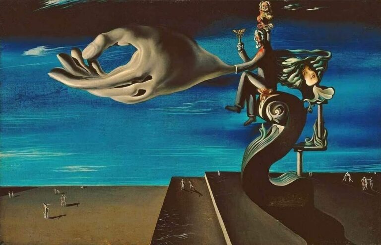 Salvador Dalí (1904 – 1989) Spanish artist, The Hand, 1930,