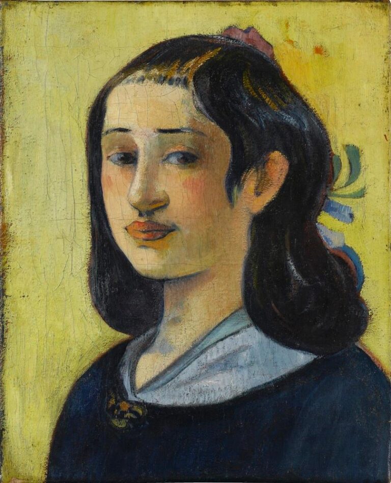 Sanatçının Annesi / La Mère de l’artiste — Paul Gauguin Paul Gauguin, Sanatçının Annesi / La Mère de l’artiste / The Artist’s Mother, yaklaşık 1893, Staatsgalerie Stuttgart.