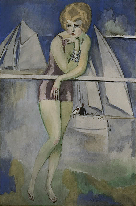 Deauville’de Yıkanan Kadın / La Baigneuse, Deauville — Kees van Dongen