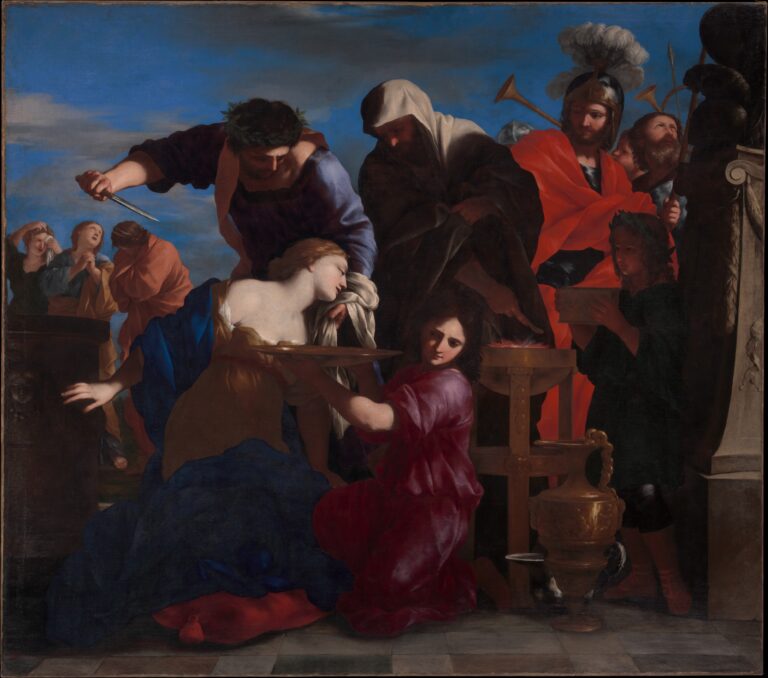 Giovanni Francesco Romanelli, The Sacrifice of Polyxena (Polyksena’nın Kurban Edilişi), tuval üzerine yağlıboya,